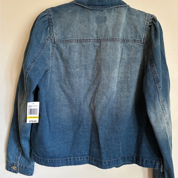 NWT Curb Appeal | Blue Denim Jacket - Picture 3 of 3